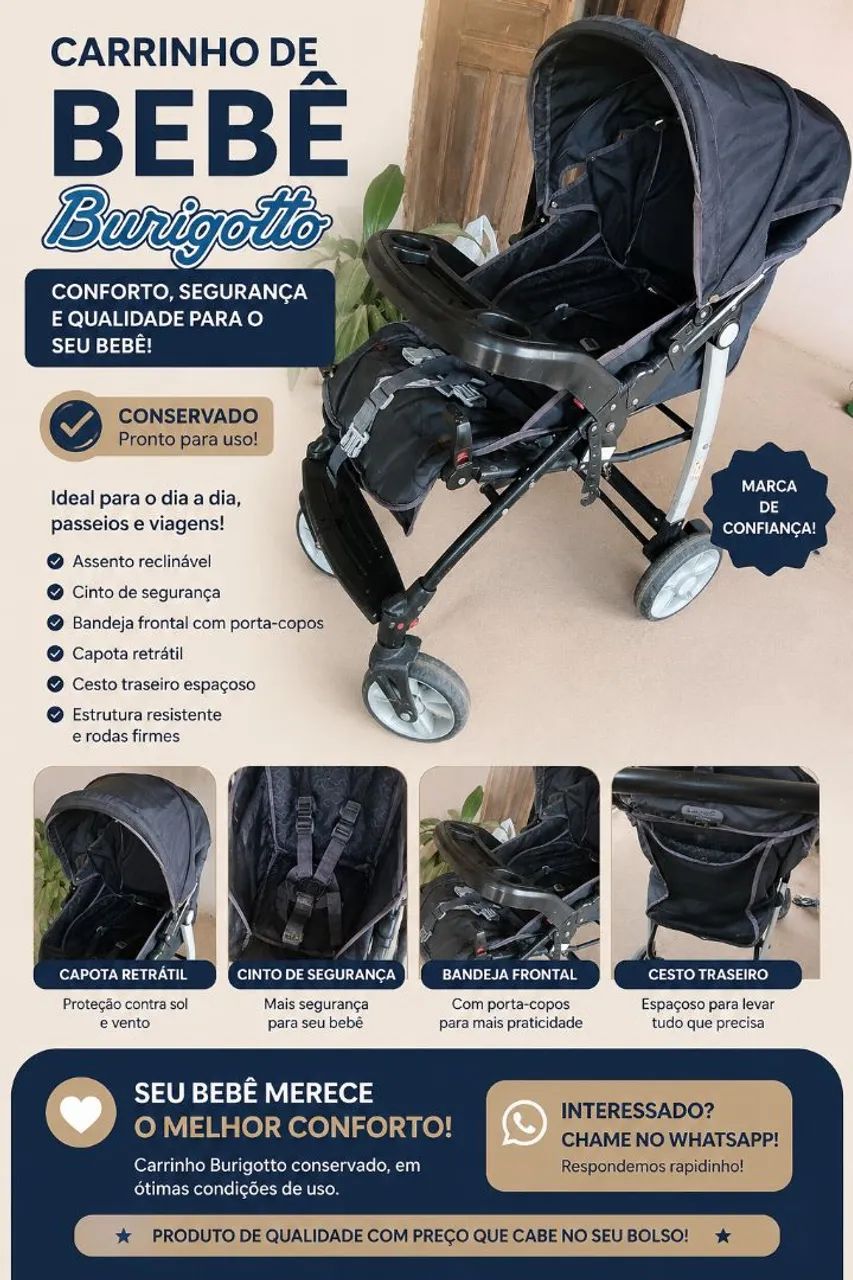 Carrinho de bebê 