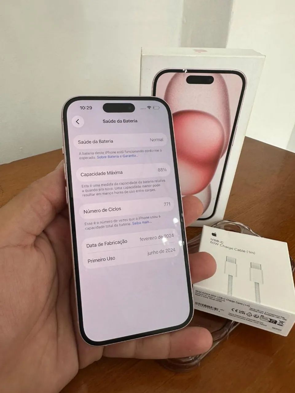 Iphone 15 128gb - Completo  - Foto 4