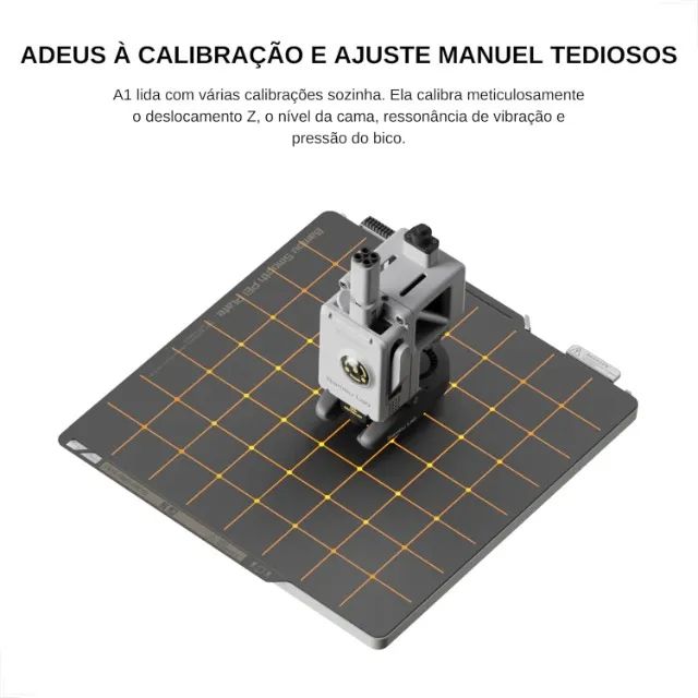 Impressora 3D Bambu Lab A1 Combo com AMS 127/220V Impressão Colorida - Foto 2