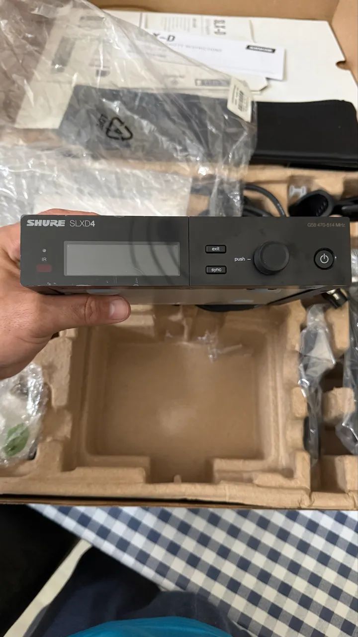 Microfone Sem Fio Shure Slxd24+/b58-g57 - Foto 4