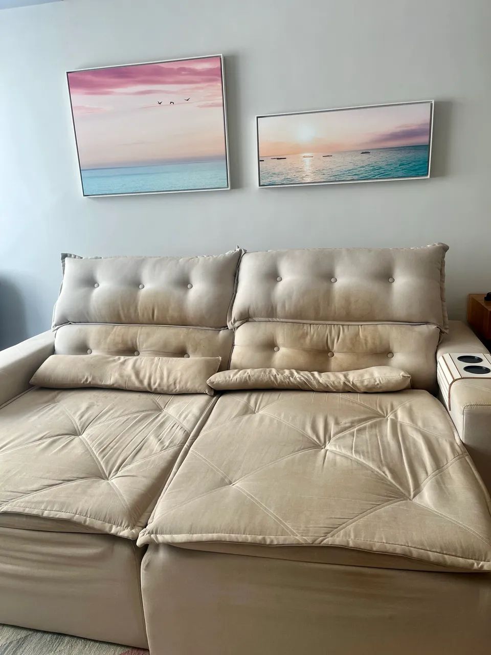 Sofá retrátil de 2,4m  - Foto 2