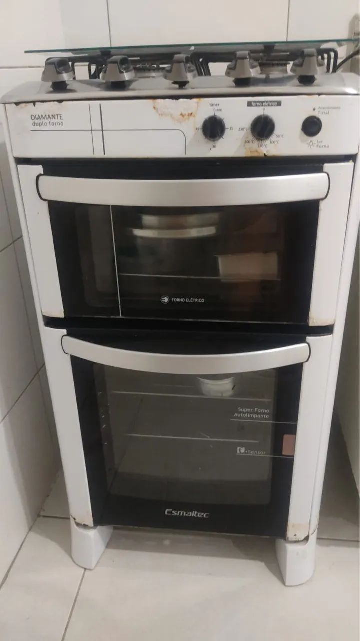Fogão com 2 fornos  - Foto 2