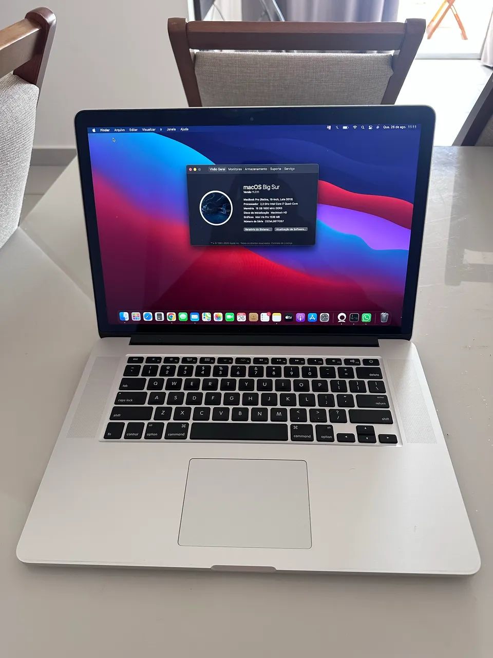 MacBook Pro i7 16g 500gb 