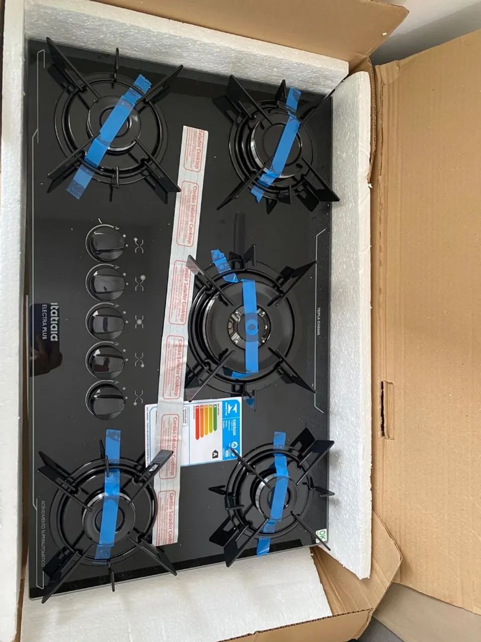 Cooktop de 5 bocas 