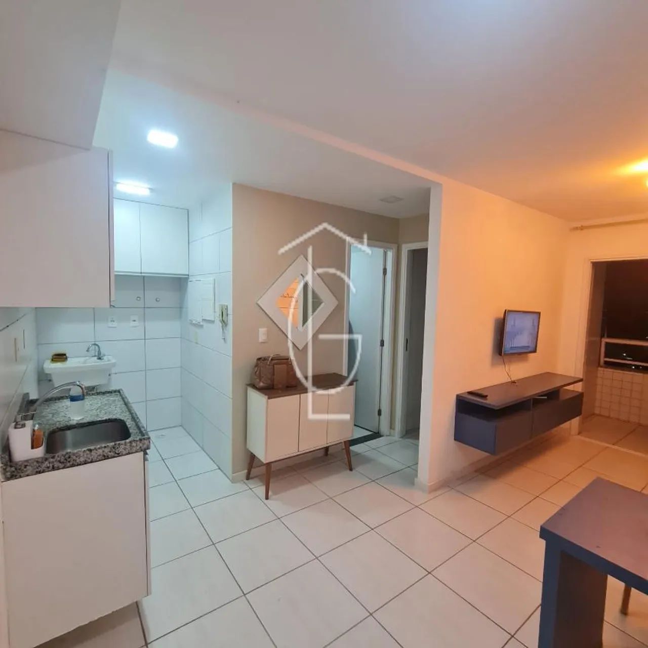 EXCELENTE FLAT MOBILIADO EM SANTO AMARO - Foto 2