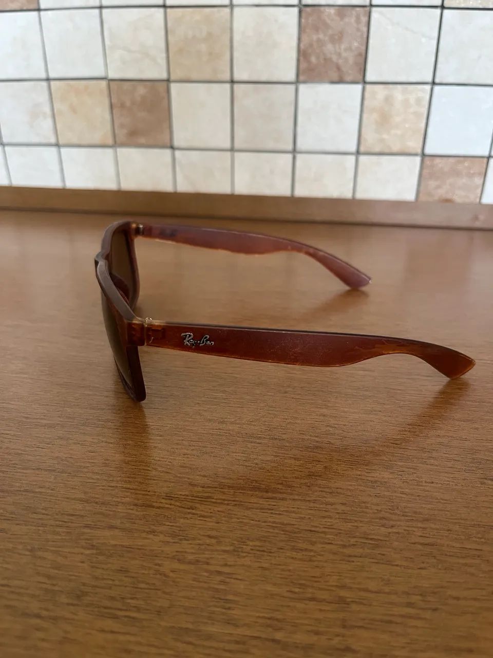 Oculos RayBan Marrom - Foto 4