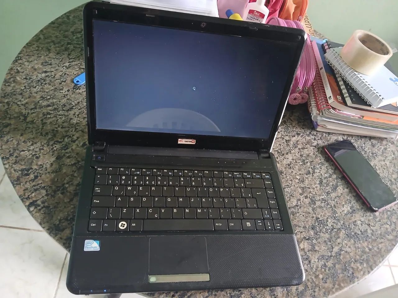  Notebook preto  - Foto 3