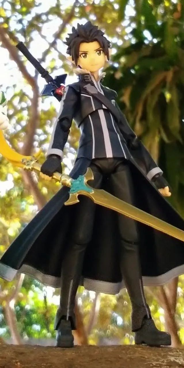 Kirito Sword Art online SAO figma ORIGINAl - Foto 2