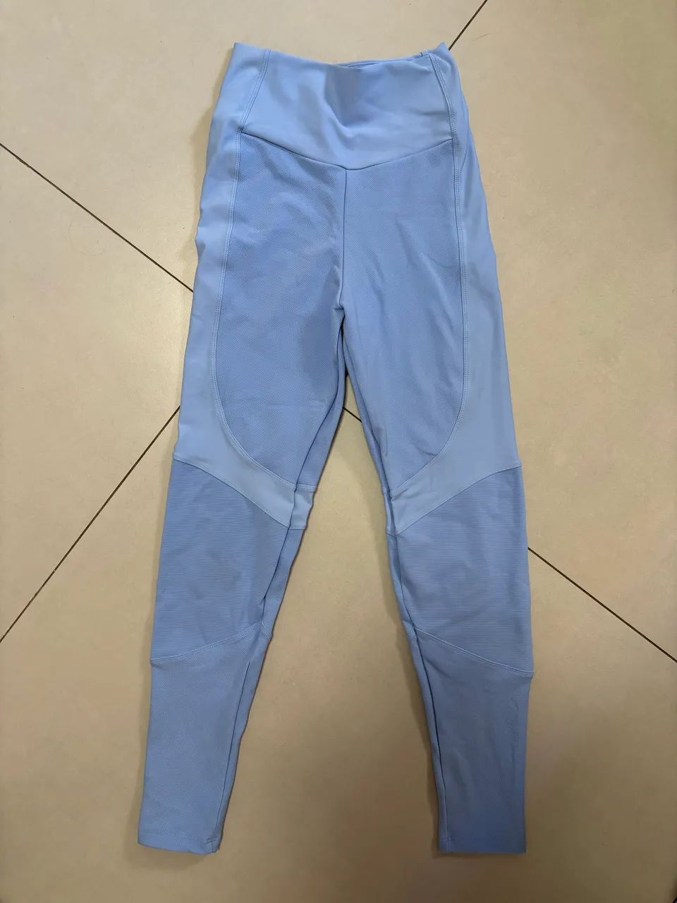 Calça live nova azul claro alta compressão  - Foto 2