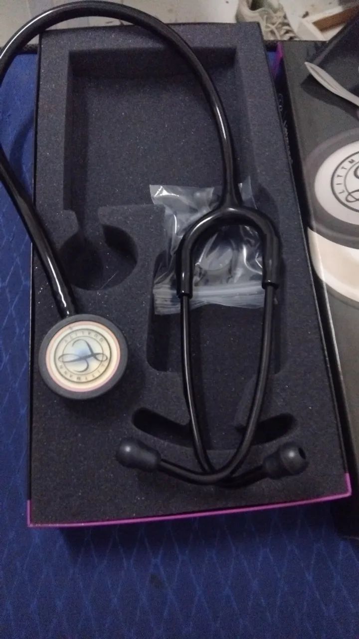 Littmann Classic III Preto Arco Iris - Foto 3