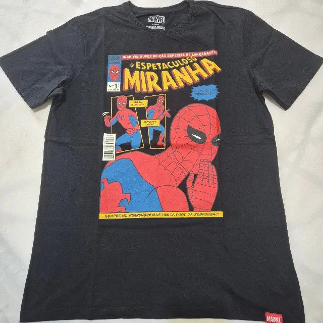 Camiseta Homem-Aranha
