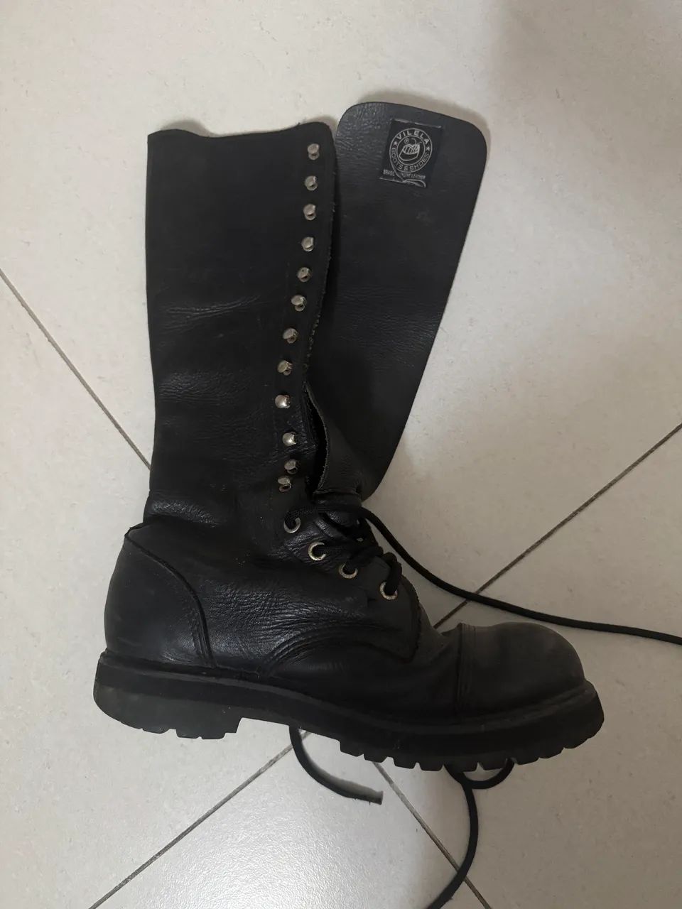 Botas Vilela Boots Couro Legítimo  - Foto 4