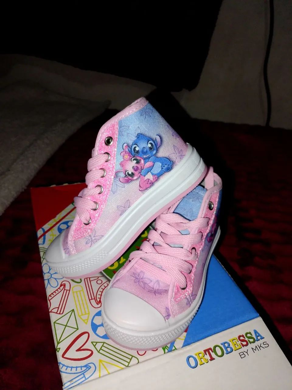 Tênis do Stitch