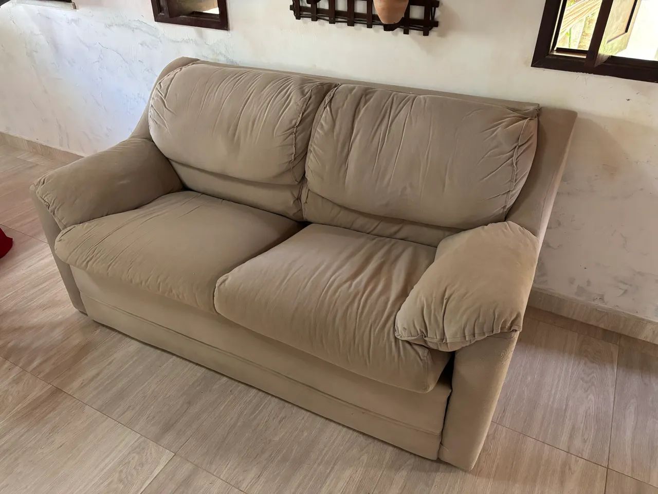 Sofá cinza 2 lugares - Foto 5