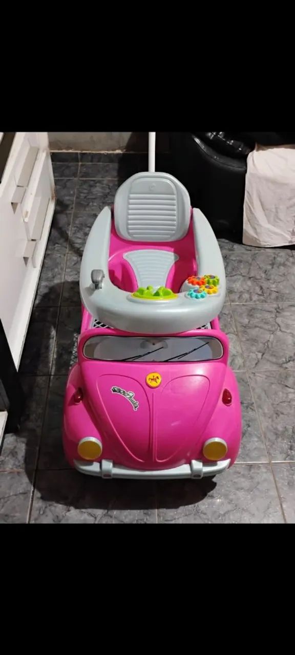 Carrinho Infantil Rosa
