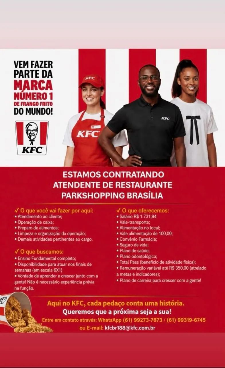 Estamos contratando!