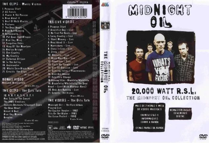 04 DVDS - Jota Quest, Paralamas do Sucesso,Cranberries e Midnight Oil - Foto 4