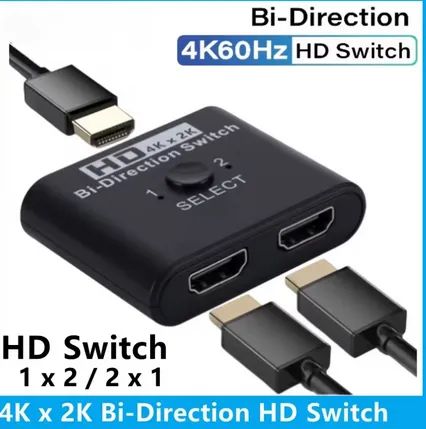 Interruptor hdtv bidirecional de 2 portas