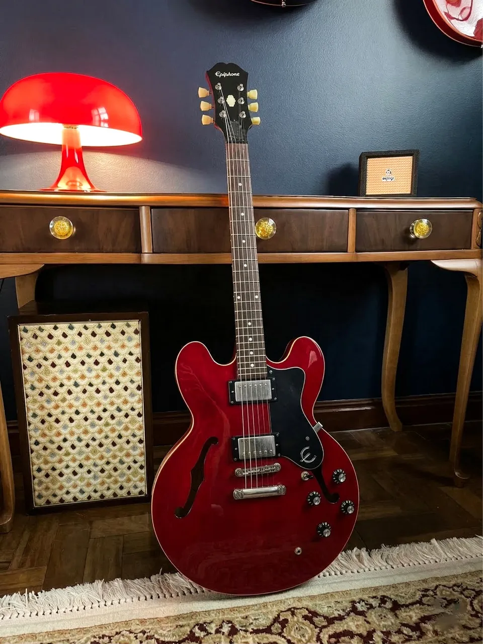 Epiphone Casino Cherry (CH) - 2010 (Qingdao) + Bag Original