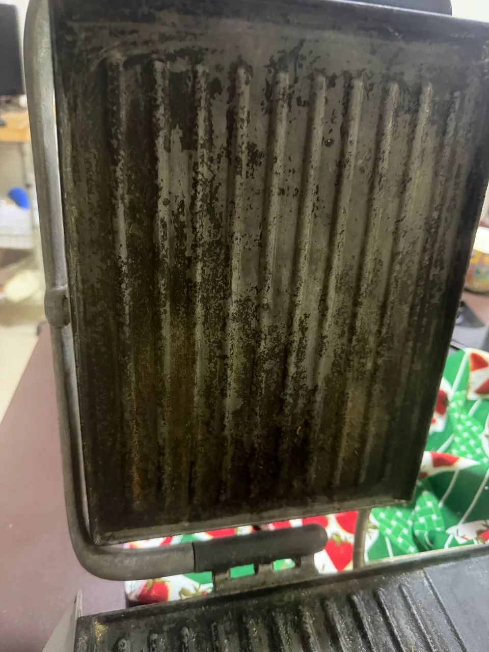 george foreman grill com chapa  - Foto 3