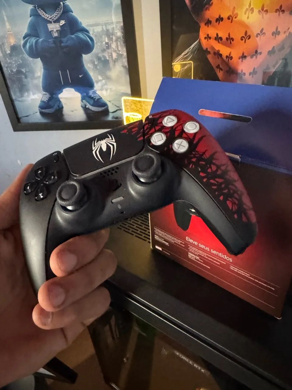 Controle PS5 Spider Man - Foto 2