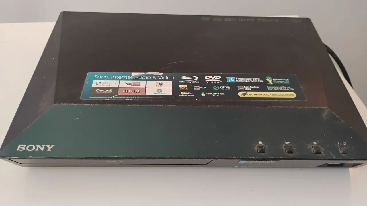 Blue-ray player e smart tv Sony
