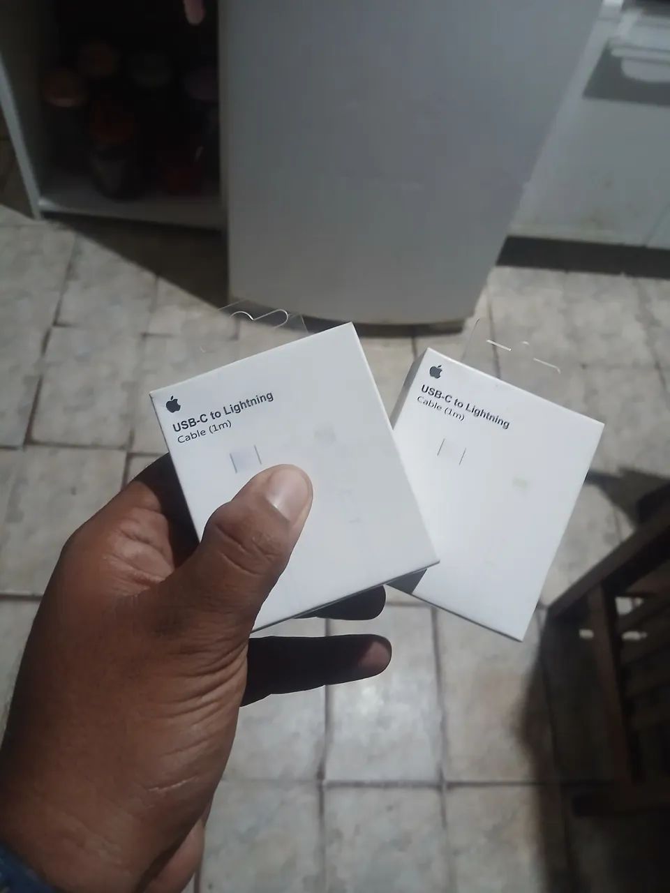 Cabo tipo c pra ligthning 1m - Foto 2