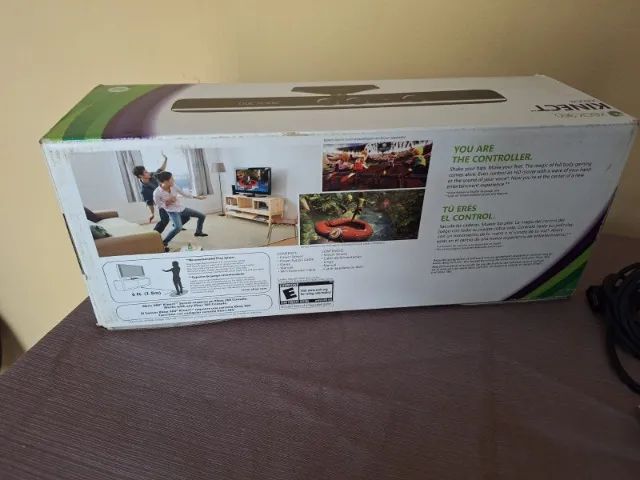 Kinect xbox 360 na caixa seminovo funcionando perfeitamente - Foto 4
