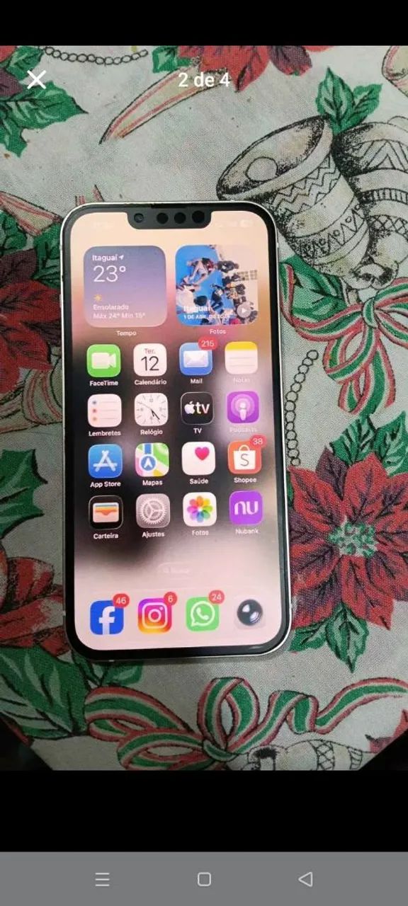 Vendo iPhone 13, funcionando tudo todo original  - Foto 2