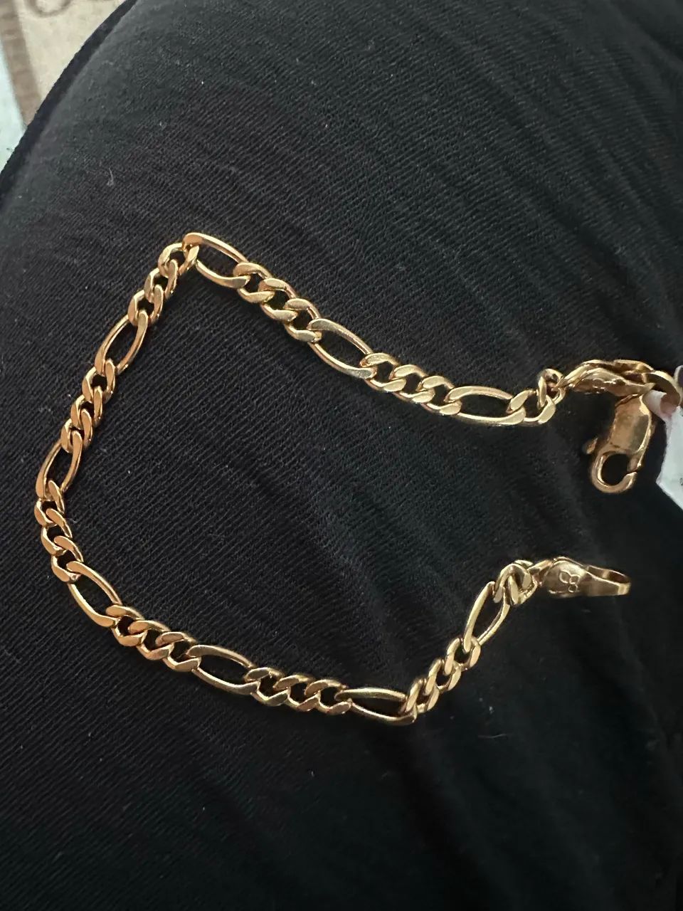 Vendo pulseira de ouro masculina 