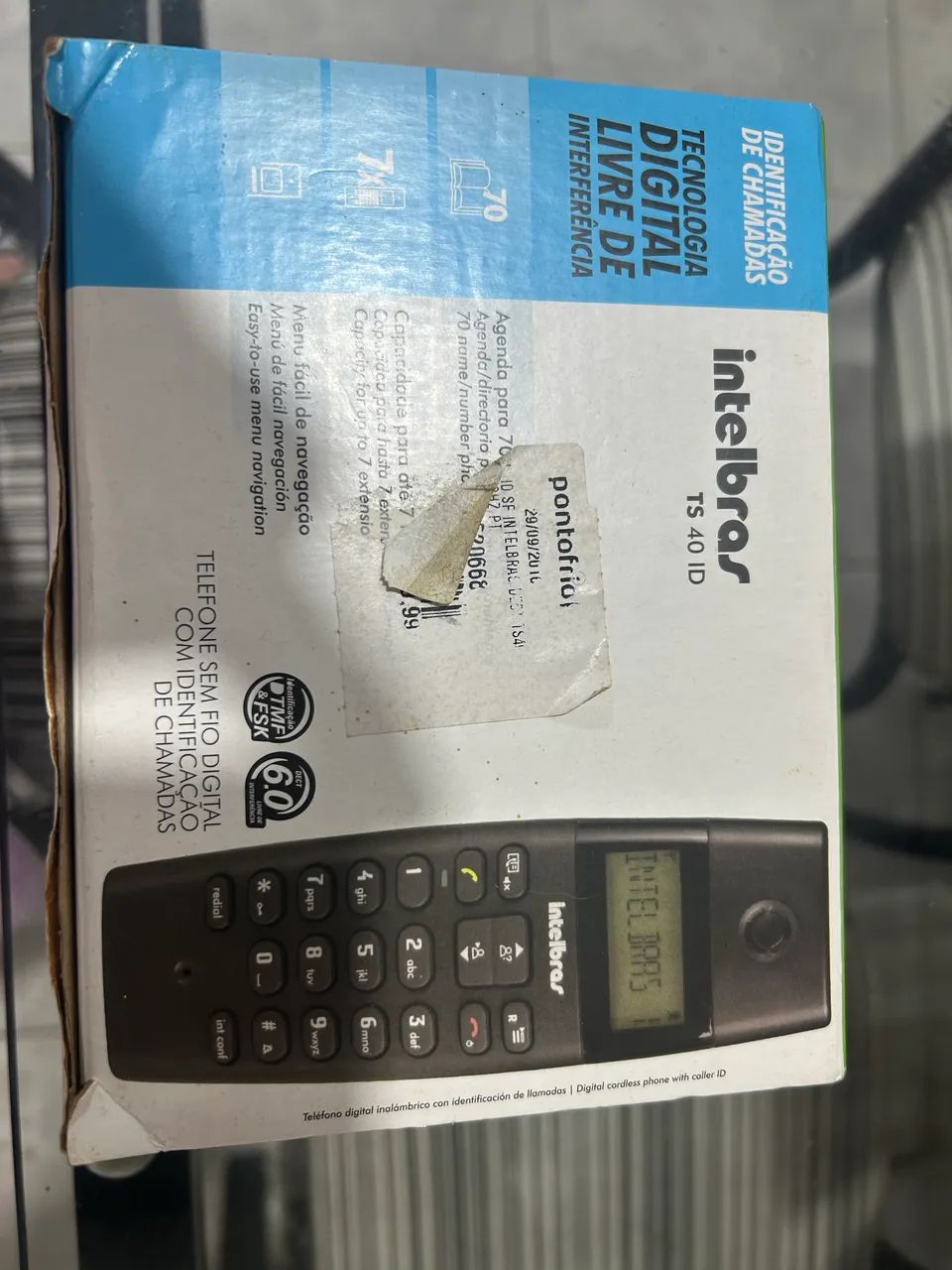Telefone sem fio intelbras  - Foto 3