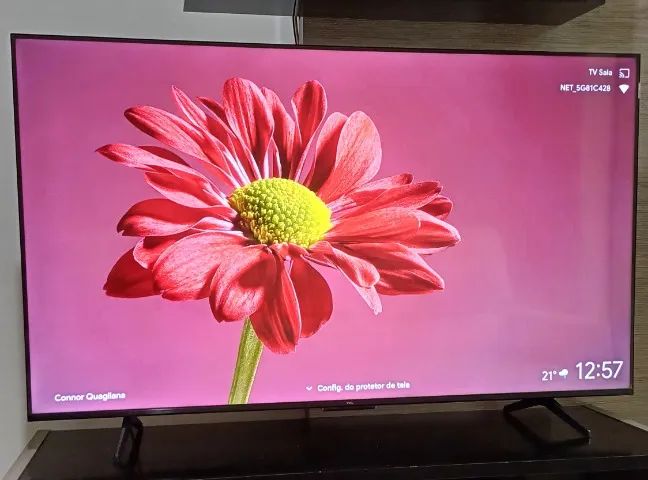  SMART TV TCL 55 QLED 4K - GOOGLE TV - Foto 3