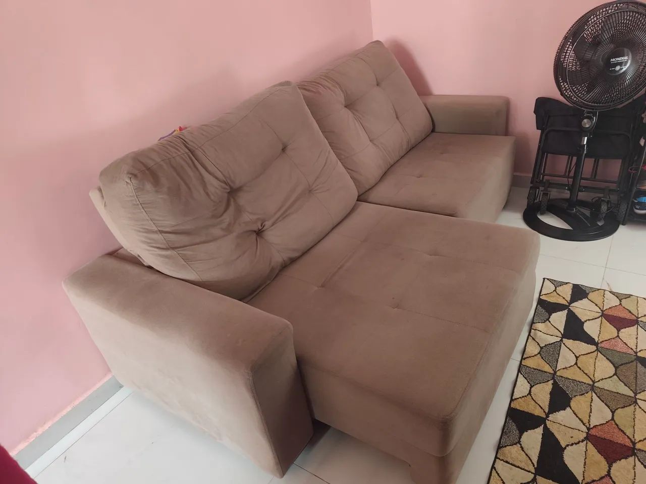 Sofá cama Retrátil e inclinável  - Foto 2
