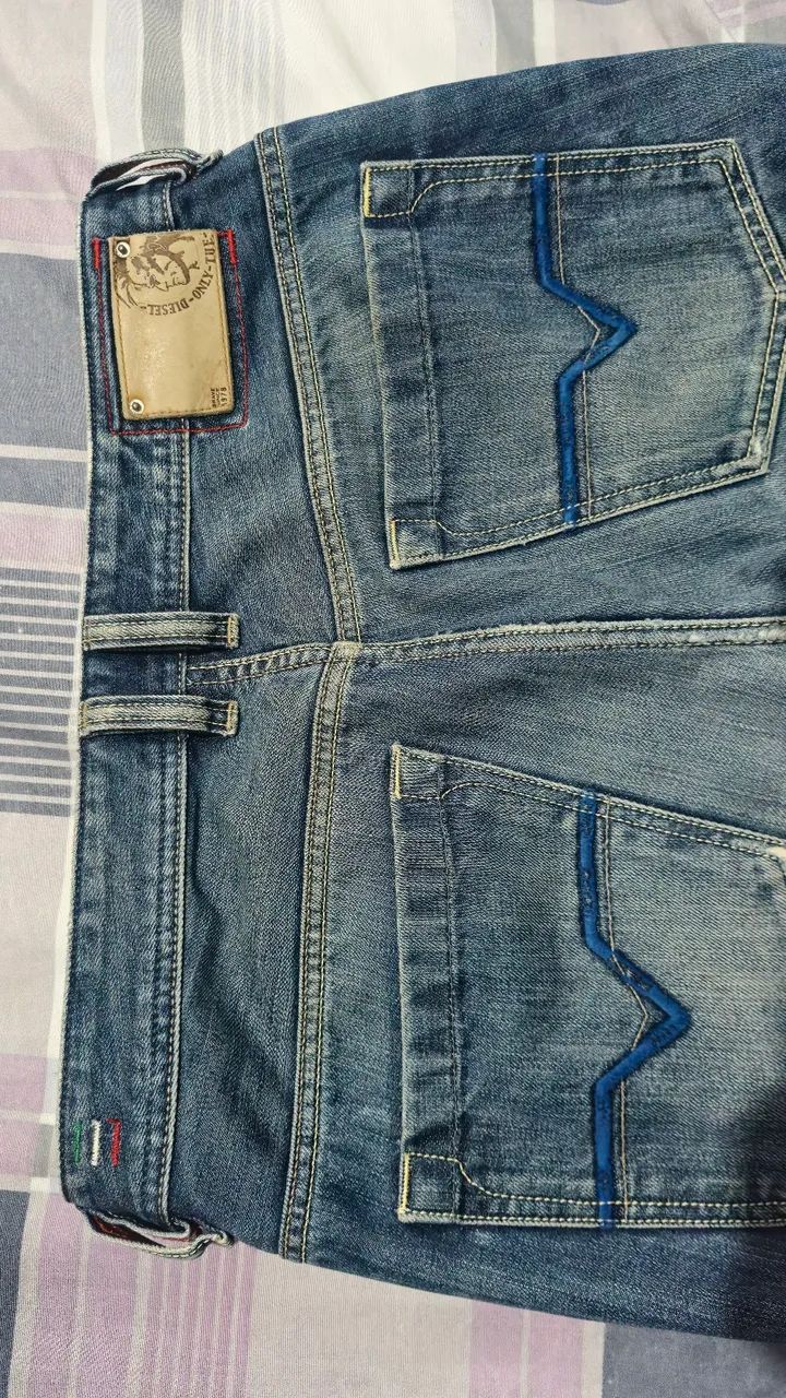 Calça jeans diesel murran 40 - Foto 4