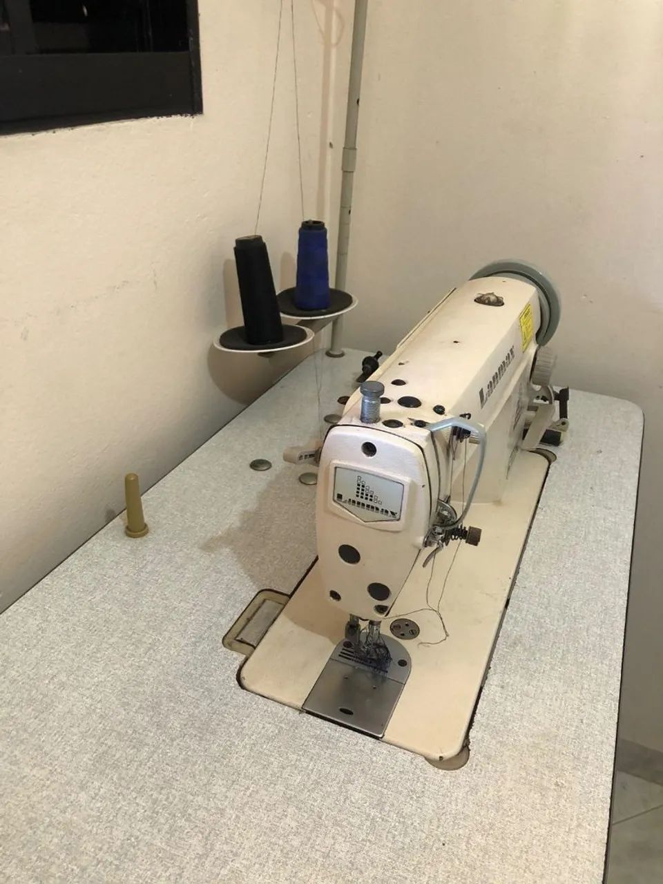 máquina de custura lanmax corte reto LM 5400 - Foto 3