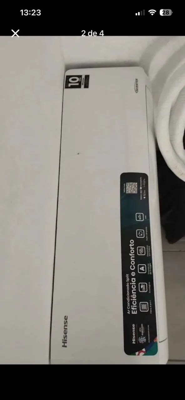 Ar condicionado- Split Hisense 9000 Btu/h - Foto 4