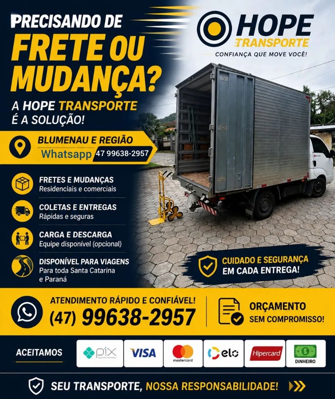 Frete Blumenau e Região 