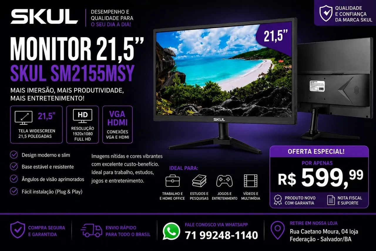 Monitor SKUL 21,5