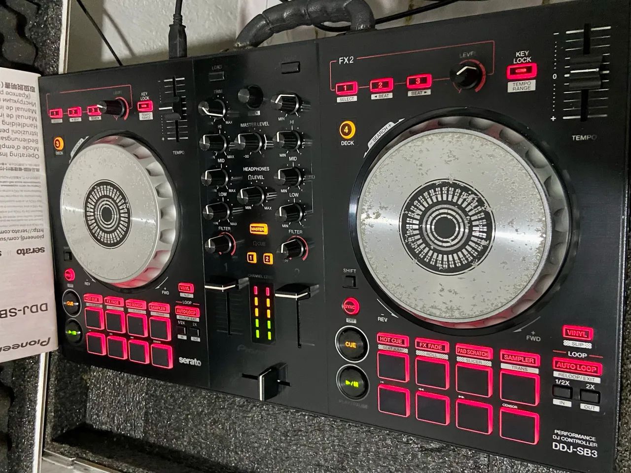 DDJ-SB3 Pioneer DJ + Case Box