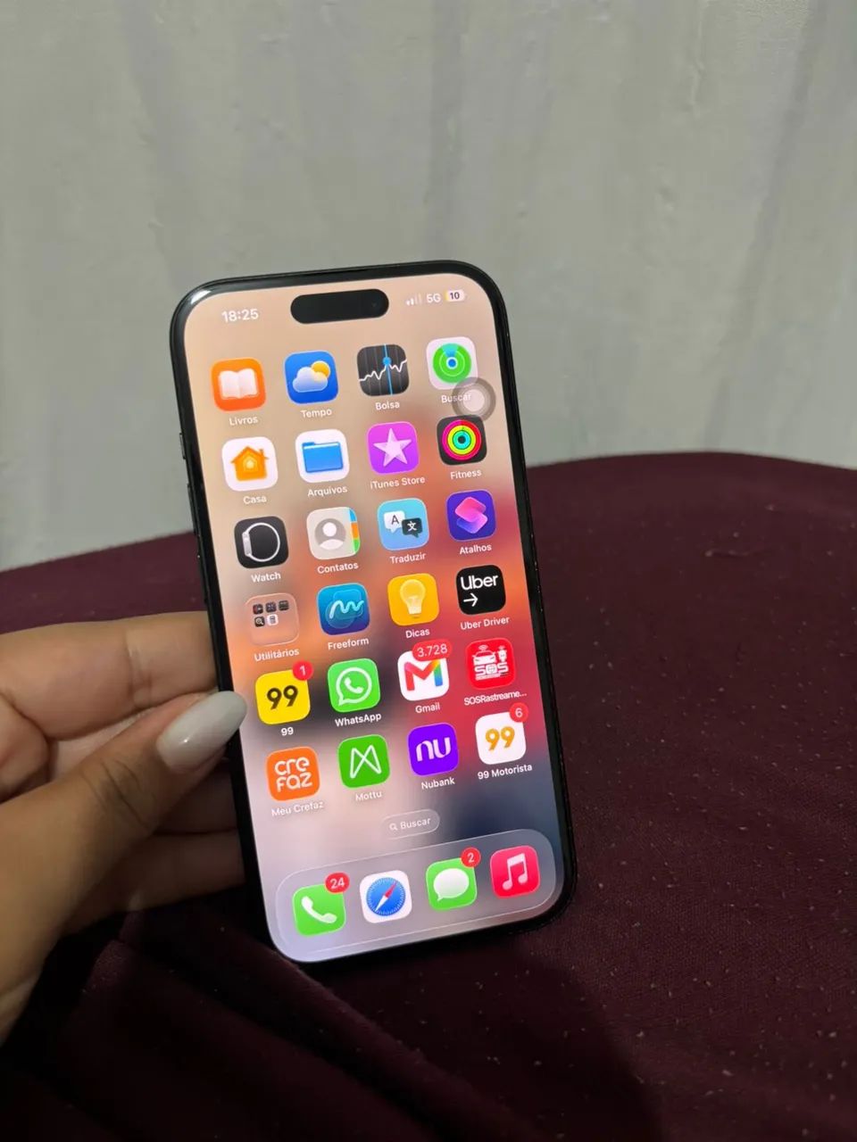 Vendo iPhone 15 black 128gb - Foto 3