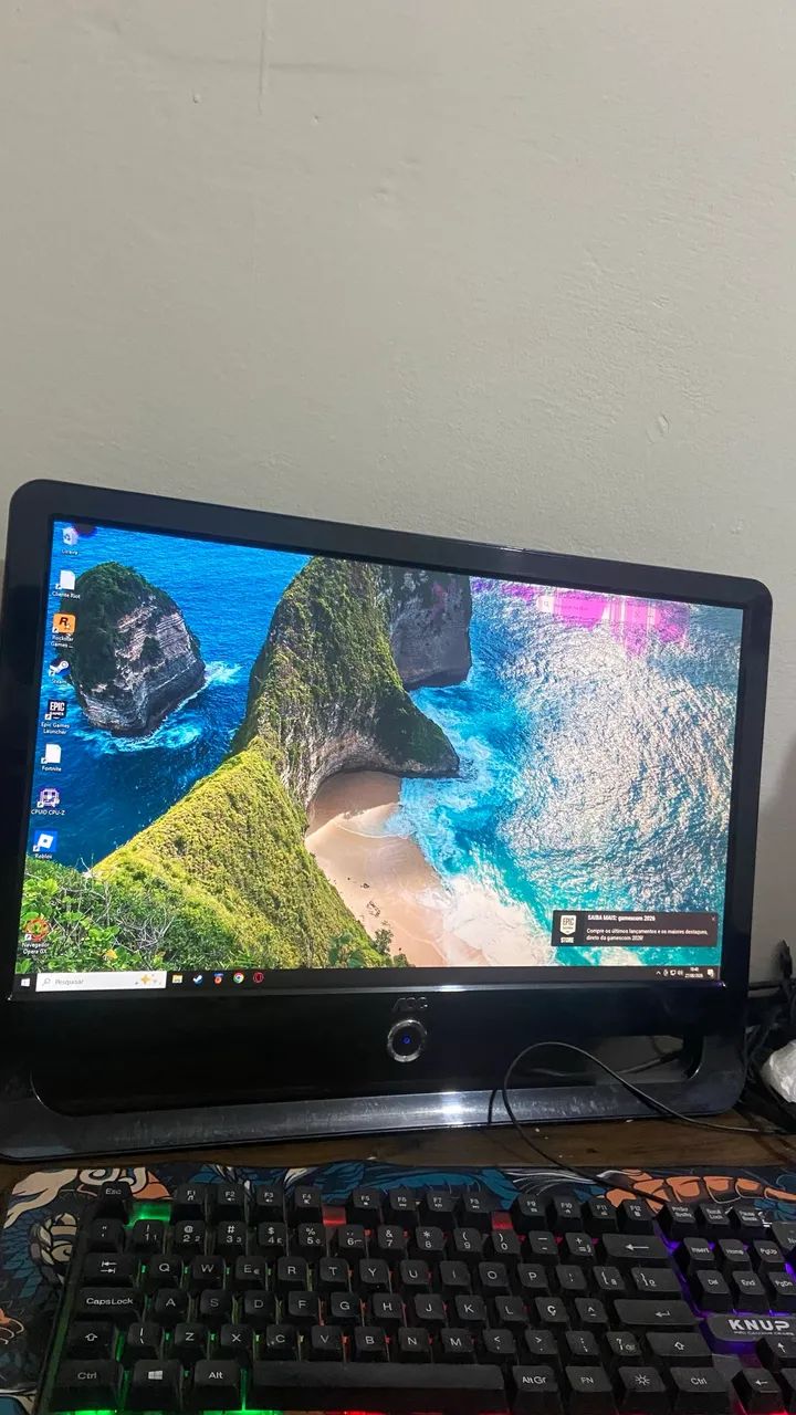 ? Monitor à Venda - Funcionando, porém com Mancha na Tela - Foto 3