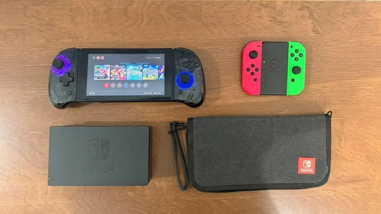 Nintendo Switch V1 Desbloqueado + 256gb  - Foto 2