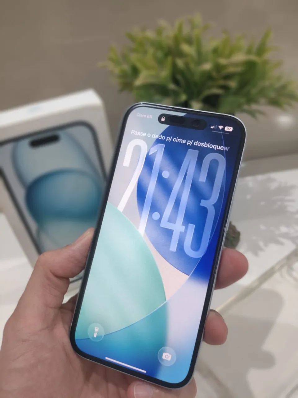 IPHONE 15 128 TROCO COM VOLTA 
