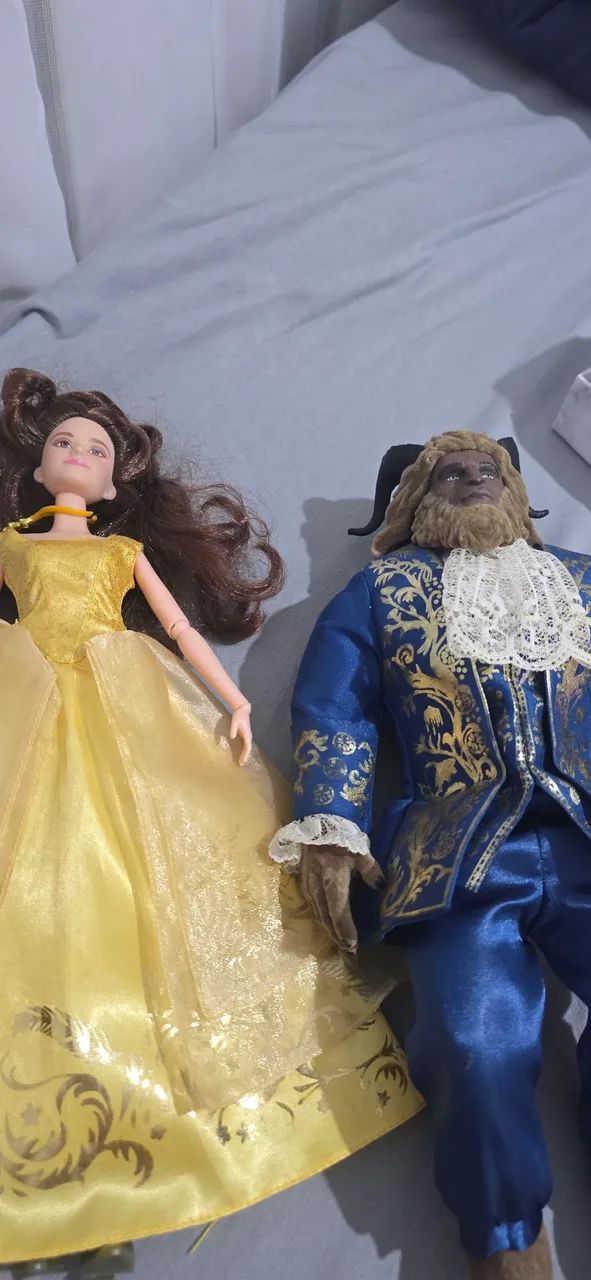 Bonecas Bela e a fera - Foto 4