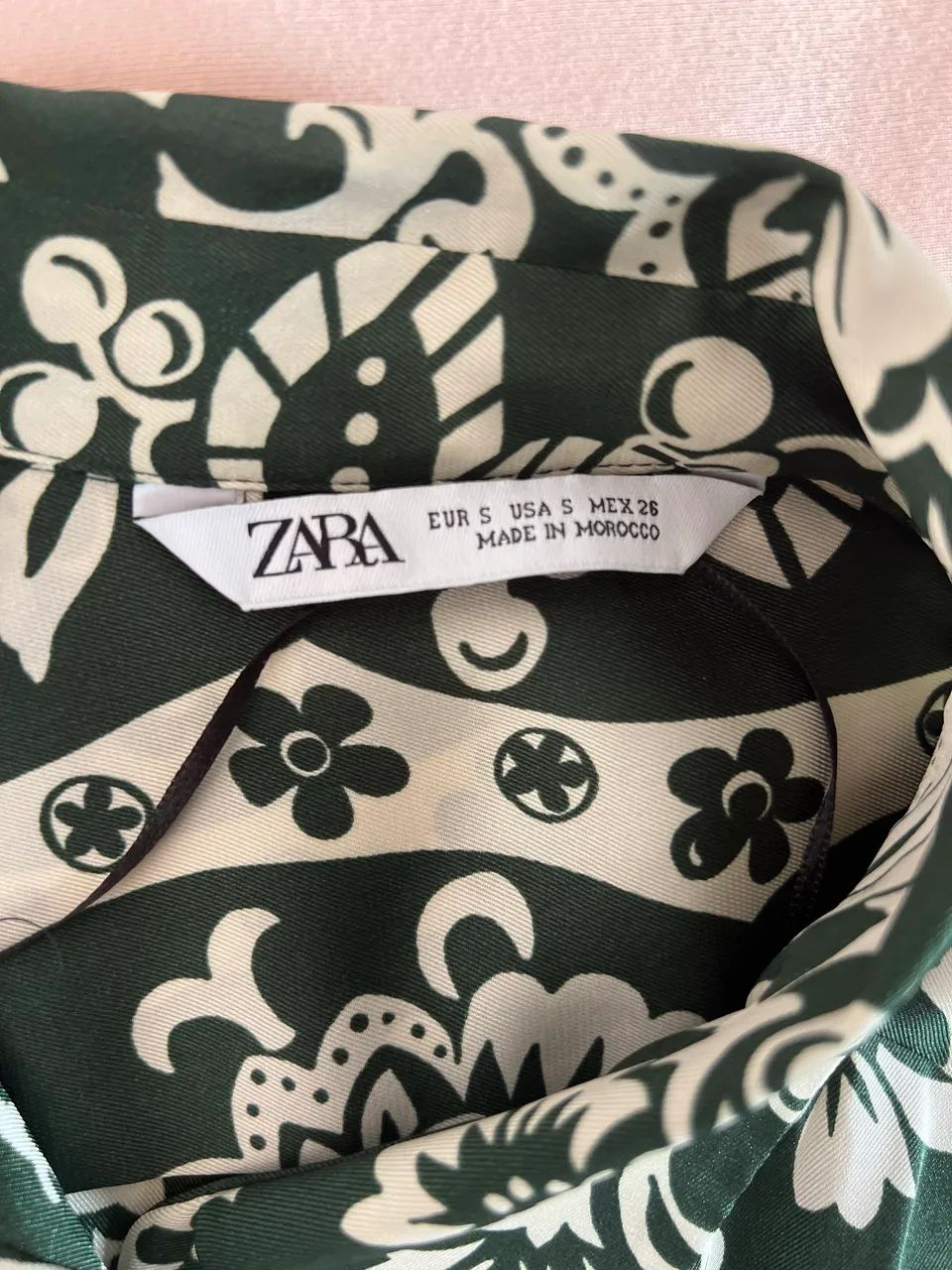 Camisa da Zara acetinada  - Foto 2