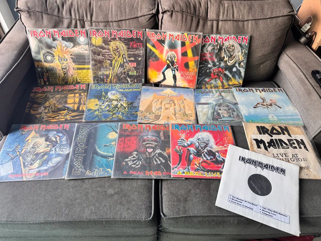 Lote LP Iron Maiden