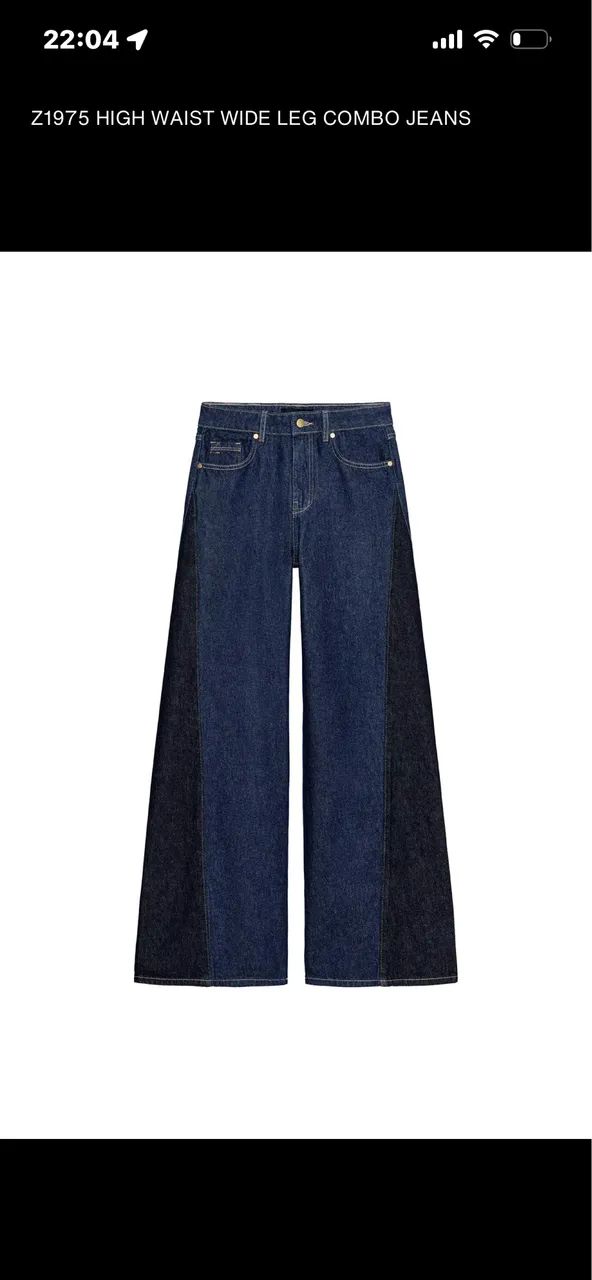 Calca jeans Zara 