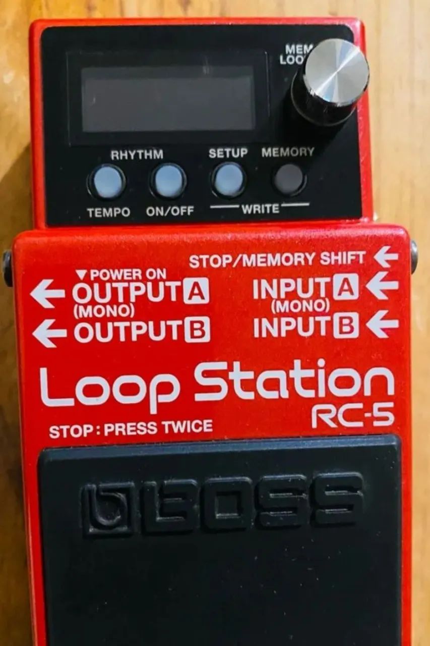 Pedal de loop Boss rc5 - Foto 4