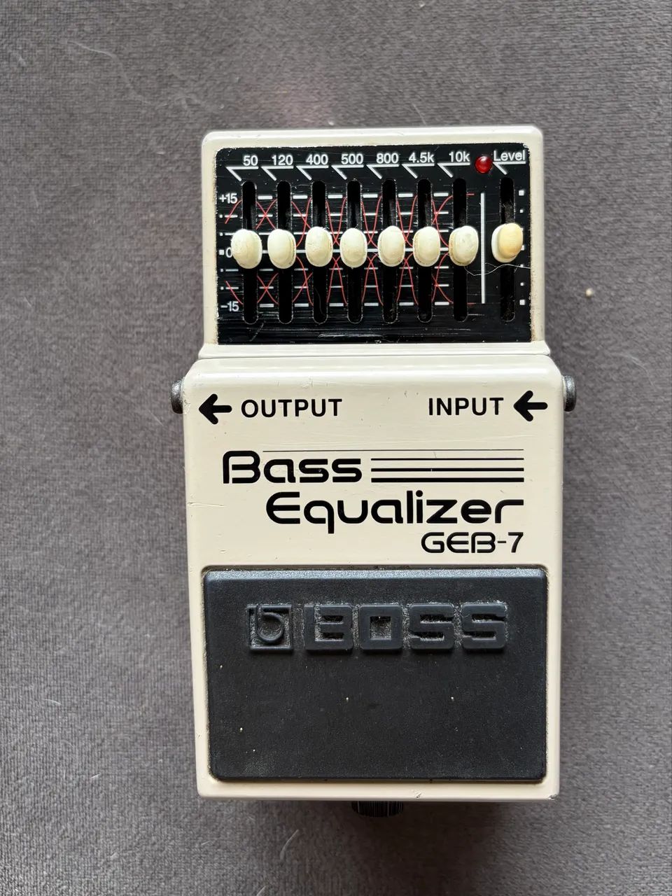 Pedal Boss Bass Equalizer GEB-7 - Instrumentos musicais - Feliz