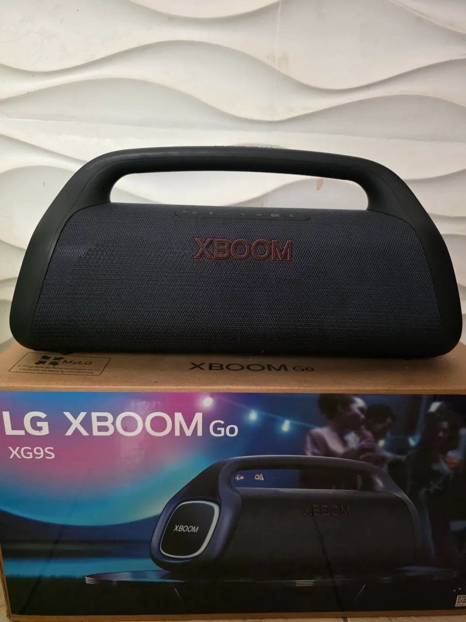 Caixa LG xboom xg9s 